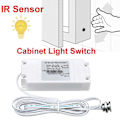 Miniatyrbilde 3 av 5: Ac85-250v IR Sensor Bryter Infrarød Lysbryter For LED Lamper LED Striper Bevegelsessensor Håndvifte