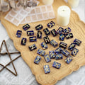 Miniatyrbillede 2 af 5: 2 stk. DIY Rune Symbol Resin Forme Spejl Energi Tegn Krystal Epoxy Silikoneform