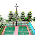 Miniatyrbillede 2 af 5: 5 stk. Skala Model Tog Lys Jernbane Led Lampe Stolpe Gadebelysning Bygning Landskab Layout Model Acc