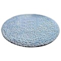 Miniatyrbilde 1 av 5: Moderne Enkle Tepper Tykk Rundt Område Teppe Stue Gyngestol Gulvmatte Plysj Myke Soverom Sengtepper Hjem Dekor Blue 3XL Diameter 160cm