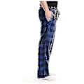 Pikkukuva 4 / 5: Miesten pyjamahousut taskuilla, miesten pehmeät flanellipyjamahousut blue XL