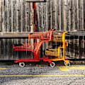 Miniatyrbillede 3 af 4: 4 stk. bagagevogn hjul indkøbsvogn hjul trolley hjul udskiftning