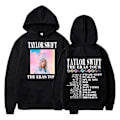 Pikkukuva 1 / 2: Taylor Swift -fanipusero miesten ja naisten hupparit black XL