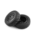 Miniatyrbillede 3 af 5: 4 stk. Gummi Dæk Hjul til Mini-z Mini Z Rc Crawler Bil Reservedele S Tilbehør