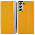 Miniatyrbilde 1 av 5: For Samsung S21 Fe Fjerde Generasjon Stativ Lærveske Yellow Style C Samsung Galaxy S21 FE
