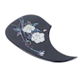 Miniatyrbild 5 av 5: Akustisk Gitarr Plektrumskydd PVC Anti-Repa Dekorativ Självhäftande Gitarrskyddsplatta