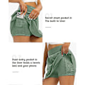 Miniatyrbilde 3 av 5: Tennis skjørt for kvinner. Svømming Tennis Skorts Skjørt Innebygde Inner Shorts Bikini Høy Talje S-2xl Style3 S
