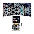 Miniatyrbillede 4 af 5: Til Lichee Rv 86 Panel Kontrol 512mb Ram D1 Udviklingskort Linux Med 4 Tommer Touchskærm