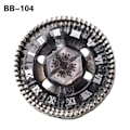 Miniatyrbild 1 av 3: Konstellation Metall Gyro Exploderande Gyro Serie Bulk Enkel Gyro Legering Montering Strids Gyro Krigare BB-104