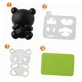 DIY Söt Panda Form Ris Sushi Kakform Skärare Sandwich Maker Bakverktyg