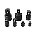 Miniatyrbilde 5 av 5: 6 stk. Reduksjonsadapter og Hylseadapter Pipenøkkel 1/4 1/2 3/8 3/4 Drive Skralle Breaker Drive Spenn