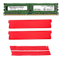 Miniatyrbild 1 av 5: 4GB DDR3 1600MHz RAM+kylväst Minne PC3 12800 1.5V 240pins Stationär PC Minne För Intel