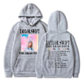 Pikkukuva 1 / 2: Taylor Swift -fanipusero miesten ja naisten hupparit gray M