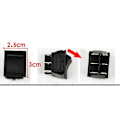 Miniatyrbillede 3 af 4: 6v/12v Reset Kontrol Fodkontakt Udskiftning Plastik Til Børne Elbil (Ruipei)