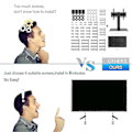 Miniatyrbillede 5 af 5: Stand til Tcl TV Stand Ben 28 32 40 43 49 50 55 65 Tommer, TV Stand til Tcl Roku TV Ben, til 28d2700