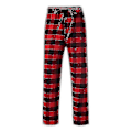 Pikkukuva 3 / 5: Miesten pyjamahousut taskuilla, miesten pehmeät flanellipyjamahousut red M