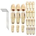Miniatyrbild 2 av 5: 3 Set 0.5-3mm Mässingsborrchuck Liten Elektrisk Borr Bits Hylsa Passar För Verktyg 3 Storlekar -2.0mm 2.35mm