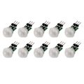 Miniatyrbilde 1 av 5: 10 stk. AM312 Mini Sensormodul IR Pyroelektrisk Infd Pir Mot Sensordetektormoduler