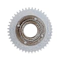 Pikkukuva 1 / 5: 78mm Ulkohalkaisija 4-reikäinen hampaaton vauhtipyörä + T8f 44t 54mm takaketjurataspaketti sopii 43cc 49cc Mini Pocket -malleihin