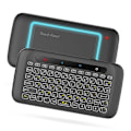 Miniatyrbilde 2 av 5: H20 Universal Mini Bakgrunnsbelyst Touchpad Tastatur Trådløs Luftmus Kontroller