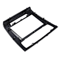Miniatyrbilde 2 av 4: Dobbel Din Bilradio Stereo Dash Monteringssett For 1 E81 E82 E87 E88 2007-2011 Trim Lydpanel Faci