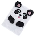 Miniatyrbillede 2 af 2: Tegneserie Piger Notesbog Plys Scrapbog Bedårende Notesbog Skriveblok Studenterartikler (Panda)