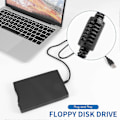 Miniatyrbillede 2 af 5: Usb Bærbar Diskettedrev 1.44mb 3.5 Tommer 12 Mbps Usb Ekstern Bærbar Floppy Disk Drev Diskette