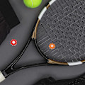 Miniatyrbilde 3 av 4: 5 stk. Tegneserie Blomsterblad Støtdemper Tennisracket Støtdemper for Sport