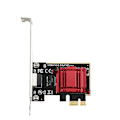 Miniatyrbilde 1 av 5: Game Pcie-kort 2500mbps Gigabit Nettverkskort 10/100/1000mbps Rtl8125 Rj45 Kablet Nettverkskort Pci-e 2