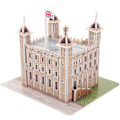 Miniatyrbillede 2 af 4: 1 Sæt Berømt Bygningspuslespil Legetøj Interessant Arkitektonisk Puslespil Legetøj 3D London Tower Puslespil