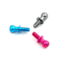 Miniatyrbilde 3 av 5: 20 stk. Metall M3 Sekskant Kulehode Skruer For -01 -02 Sakura D4 D5 1/10 Rc Drift Bil Reservedeler Universa