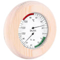Miniatyrbild 2 av 5: Bastutermometer Hygrometer Horisontell Hållbar Digital Basturumstillbehör Inomhusfuktighet