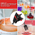 Miniatyrbillede 4 af 5: 4 stk. Epoxy Mixer Tilbehør Til , Genanvendelig Og Resin Mixer Paddle Til At Blande Epoxy Resin, P