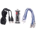 Noll Fördröjning Arkad USB Encoder PC Till Joystick För Mame Jamma & Andra PC Fighting Spel