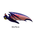 Miniatyrbild 2 av 4: Jätte Uppblåsbar Fladdermus 90cm Halloween Fladdermus Ballong Leksaker Barnleksaker Halloween Heminredning Rekvisita Barn Halloween Dekorationer Favörer Leksaker 1Pcs balloon3