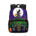 Miniatyrbilde 1 av 5: Gothic Bat Ghost Vampire Trykk Skolesekker for Barn Gutter Jenter Laptop Ryggsekker Barnehage Skolesekk Bokvesker Gave style 6