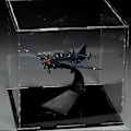 Miniatyrbild 2 av 4: Genomskinlig Akryl Display Monter Diskbänk Display Box Skydd Showcase för Actionfigurer