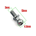 Miniatyrbilde 5 av 5: 20 stk. Metall M3 Sekskant Kulehode Skruer For -01 -02 Sakura D4 D5 1/10 Rc Drift Bil Reservedeler Universa
