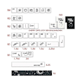 Miniatyrbilde 2 av 3: Outer Keycaps Cherry Keycap For 61/64/68/108 Gmmk Pro Mekanisk Gaming Key Cap,ko