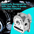Pikkukuva 2 / 5: 47mm Moottorin Sylinterikansi GY6 72cc 80cc 4-Tahti 139QMB/139QMA