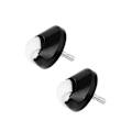 Miniatyrbillede 1 af 5: 2 Pak Forhjulsmontering til I7 I7+ E5 E6 Serie Vakuum Reservedele