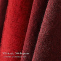 Miniatyrbilde 5 av 5: Sjal Reversibel Ensfarget Åpen Front Cardigan Wrap For Kvinner red