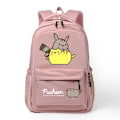Miniatyrbild 1 av 5: Kawaii Tjock Katt Ryggsäck Mode Canvas Ryggsäck för Kvinnor style 15