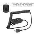 Miniatyrbilde 5 av 5: Håndholdt høyttalermikrofon for Icom Ic-v8 V85 V82 Ic- T8a 2at W32a E90 Radio