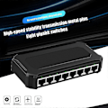 Pikkukuva 3 / 5: Txe067-8-porttinen Gigabit Unmanaged Switch -verkonvalvonta Kahdeksanporttinen kytkin EU-pistoke