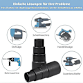 Pikkukuva 2 / 5: Imurin adapteri imuletkun adapteri 25 mm - 42 mm, kaikki imuliitäntätyypit R