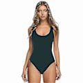 Miniatyrbillede 1 af 2: Dame 3D Bikini Badedragt med Brystpuder, Voksen Heldragt black M