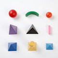 Miniatyrbild 4 av 4: 1 Set Trä Stereoskopisk Pussel Lärande Grammatik Pussel Syntax Symbol Leksak