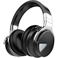Pikkukuva 1 / 5: Aktiiviset vastamelukuulokkeet Bluetooth-kuulokkeet mikrofonilla, syvä basso, langattomat over-ear-kuulokkeet, mukavat proteiinikorvatyynyt, toistoaika White