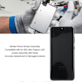 Miniatyrbild 3 av 5: Mobiltelefonskärm Monteringssats med Verktygsset med Ram Reparationsersättnings Tillbehör för S20 Ultra Svart